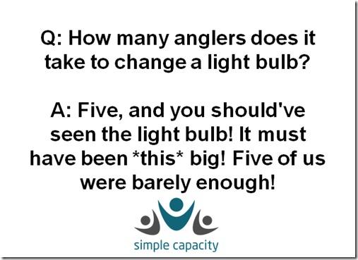 Light Bulb Joke 20 Simple Capacity