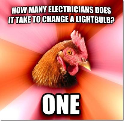 Light Bulb Joke 3 Simple Capacity