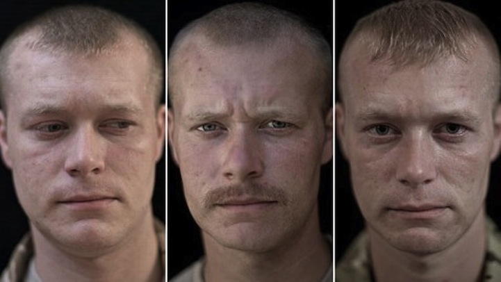 These Soldiers Were Photographed Before, During, And After War. The Results Will Disturb You