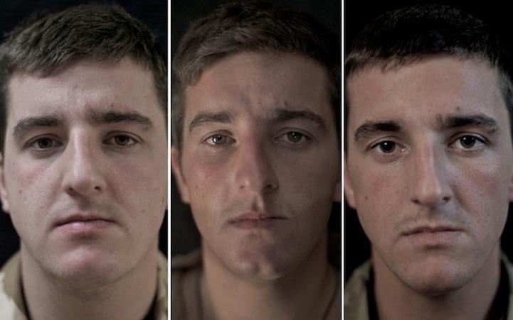 These Soldiers Were Photographed Before, During, And After War. The Results Will Disturb You